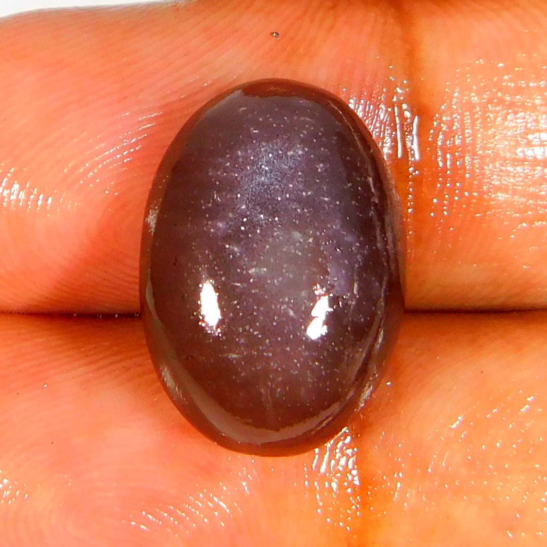 CHOCOLATE Silky Moonstone Oval Shape NATURAL Loose Gemstone 17x12x06 mm 9.80Cts